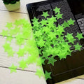 100Pcs Luminous Stickers Stars Wall Stickers Bedroom Luminous Stickers Fluorescent Three-Dimensional Wall Stickers