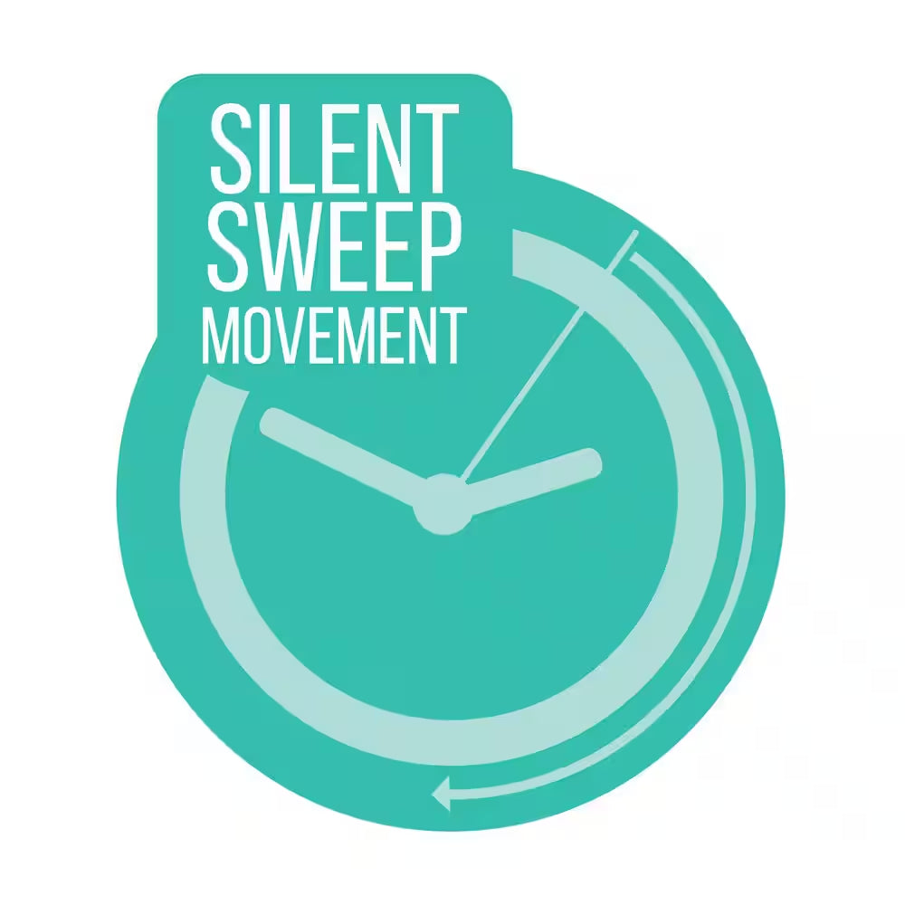 9.5 In. Pistachio Green Retro Diner Quartz Analog Wall Clock