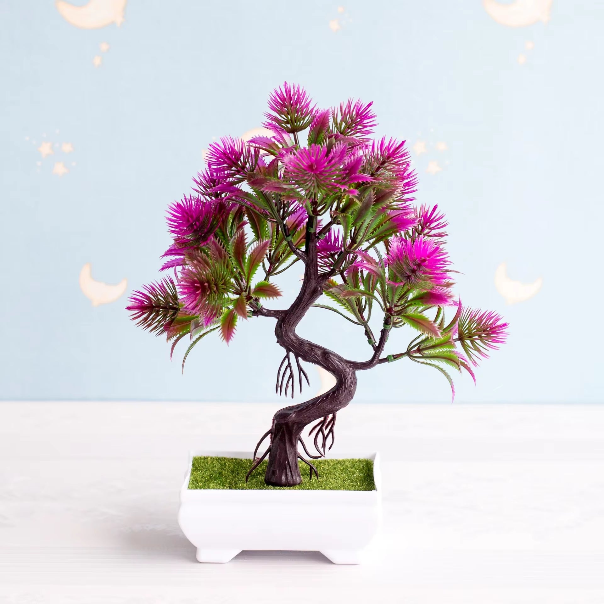 NEW Artificial Plants Bonsai Small Tree Pot Plants Fake Flowers Potted Ornaments for Home Decoration Hotel Garden Decor