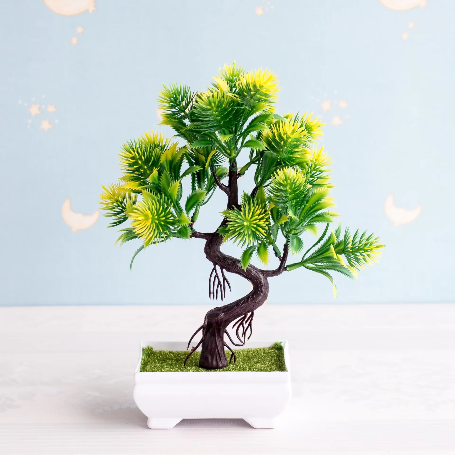 NEW Artificial Plants Bonsai Small Tree Pot Plants Fake Flowers Potted Ornaments for Home Decoration Hotel Garden Decor