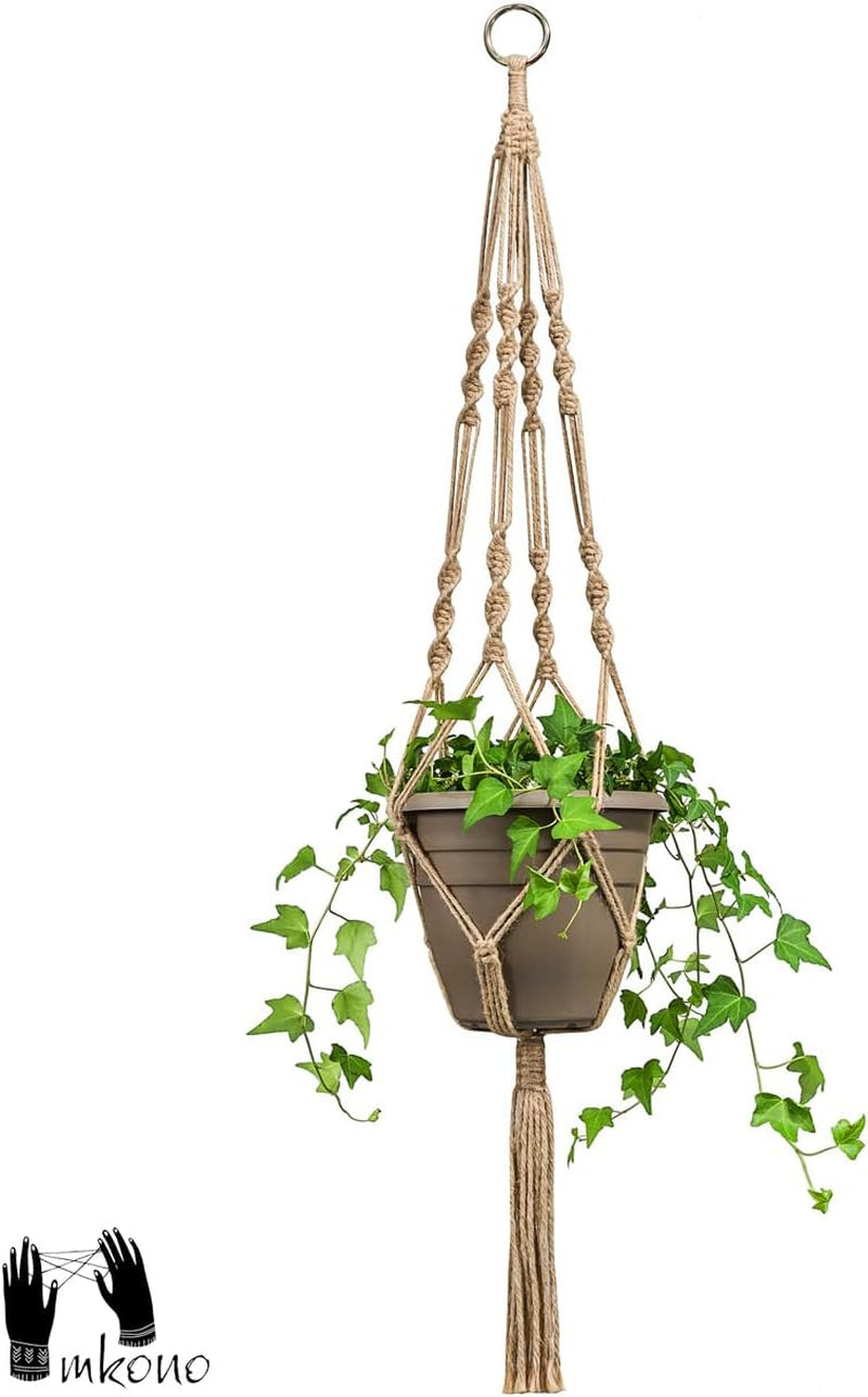 Macrame Plant Hangers Indoor 2 Pack