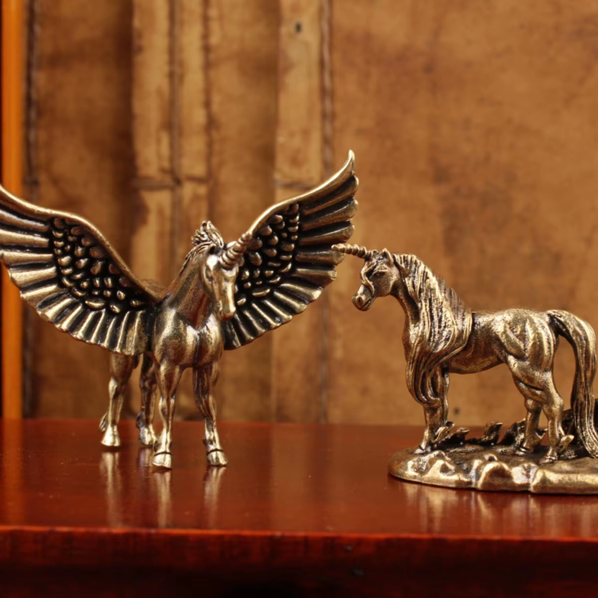 Brass Tianma Ornaments, Small Ornaments, Home and Office Crafts, Small Ornaments