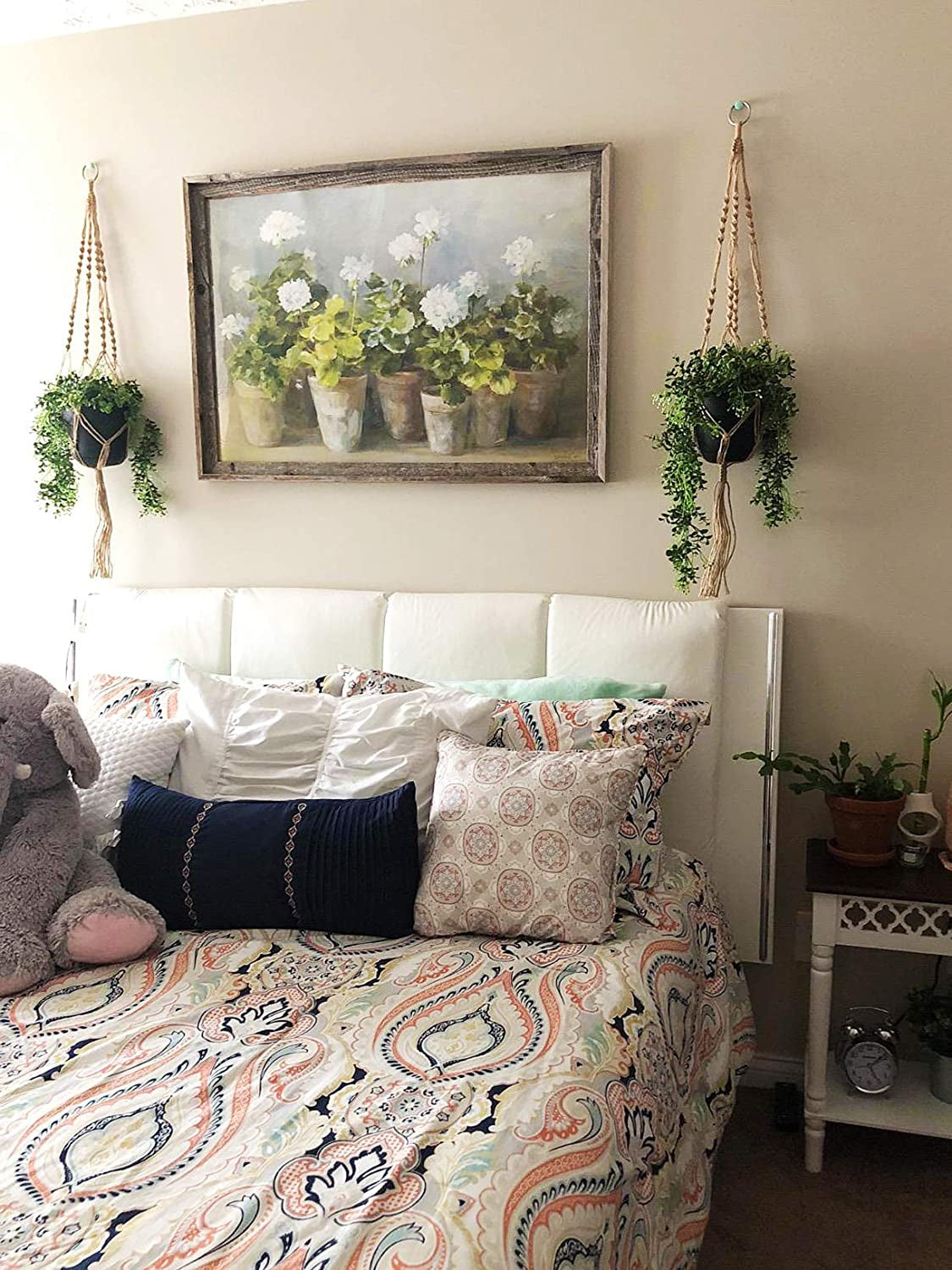 Macrame Plant Hangers Indoor 2 Pack