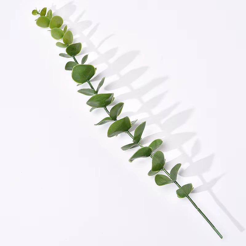 5 Heads Eucalyptus 3 Forks 5 Forks Money Leaf Simulation Artificial Flowers Nordic Wedding Home Decoration Artificial Plants