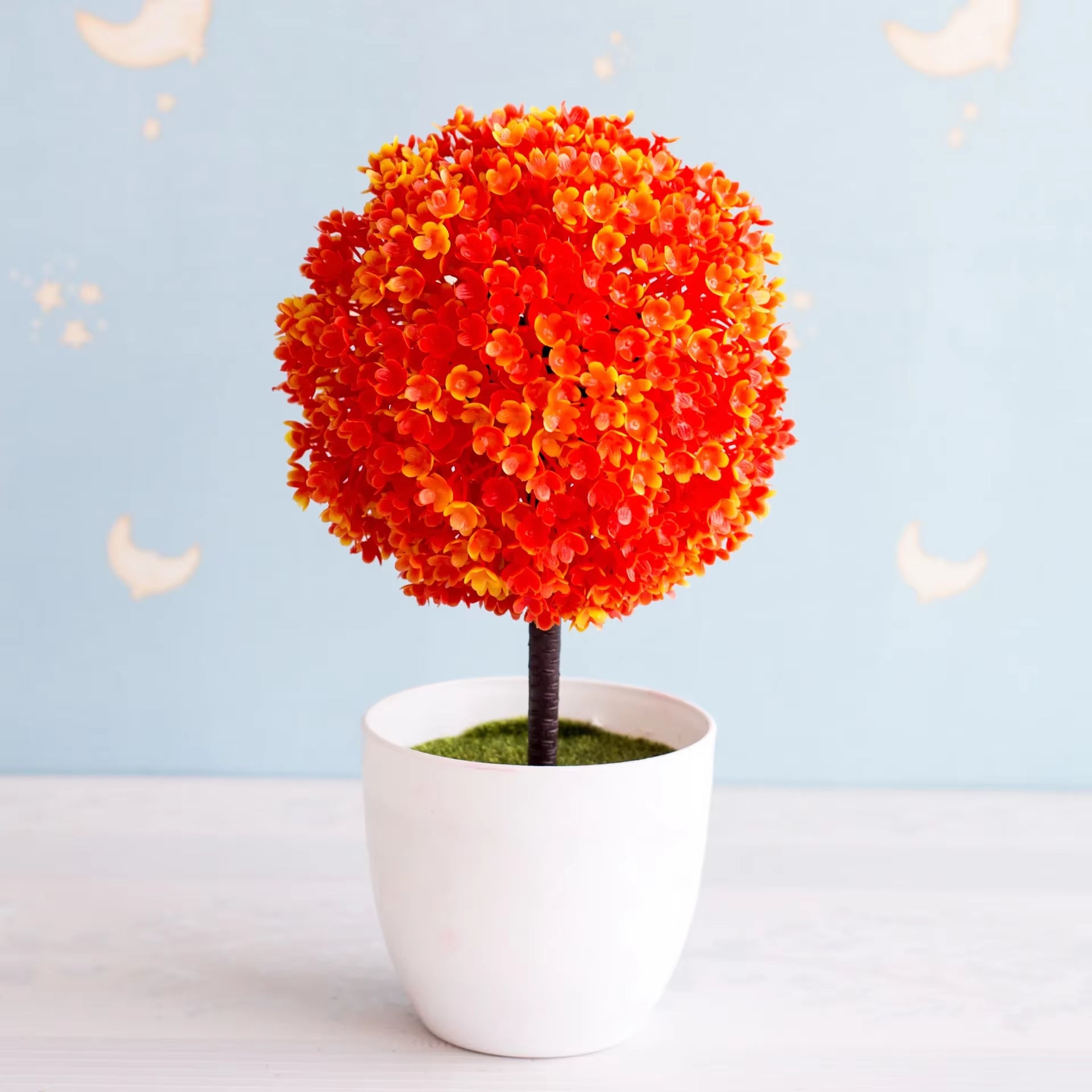 NEW Artificial Plants Bonsai Small Tree Pot Plants Fake Flowers Potted Ornaments for Home Decoration Hotel Garden Decor