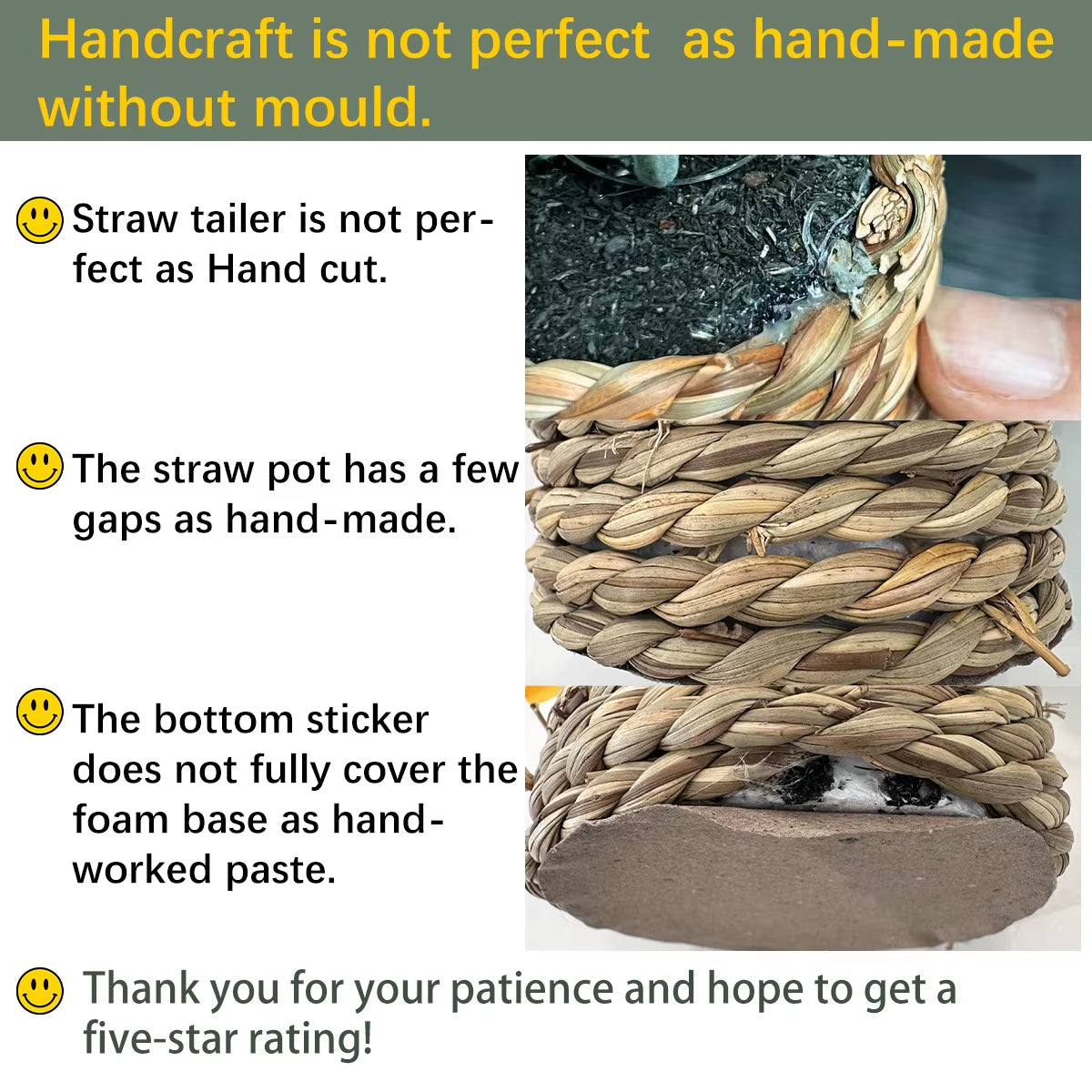 Green Artificial Plants Eucalyptus Grass Woven Small Potted Plants Grass Mound 11Cm PE Material Home Decoration