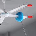 Telescopic Duster with Replaceable Heads, Extendable Handle for Ceiling and High Dust Cleaning, No Ladder Needed