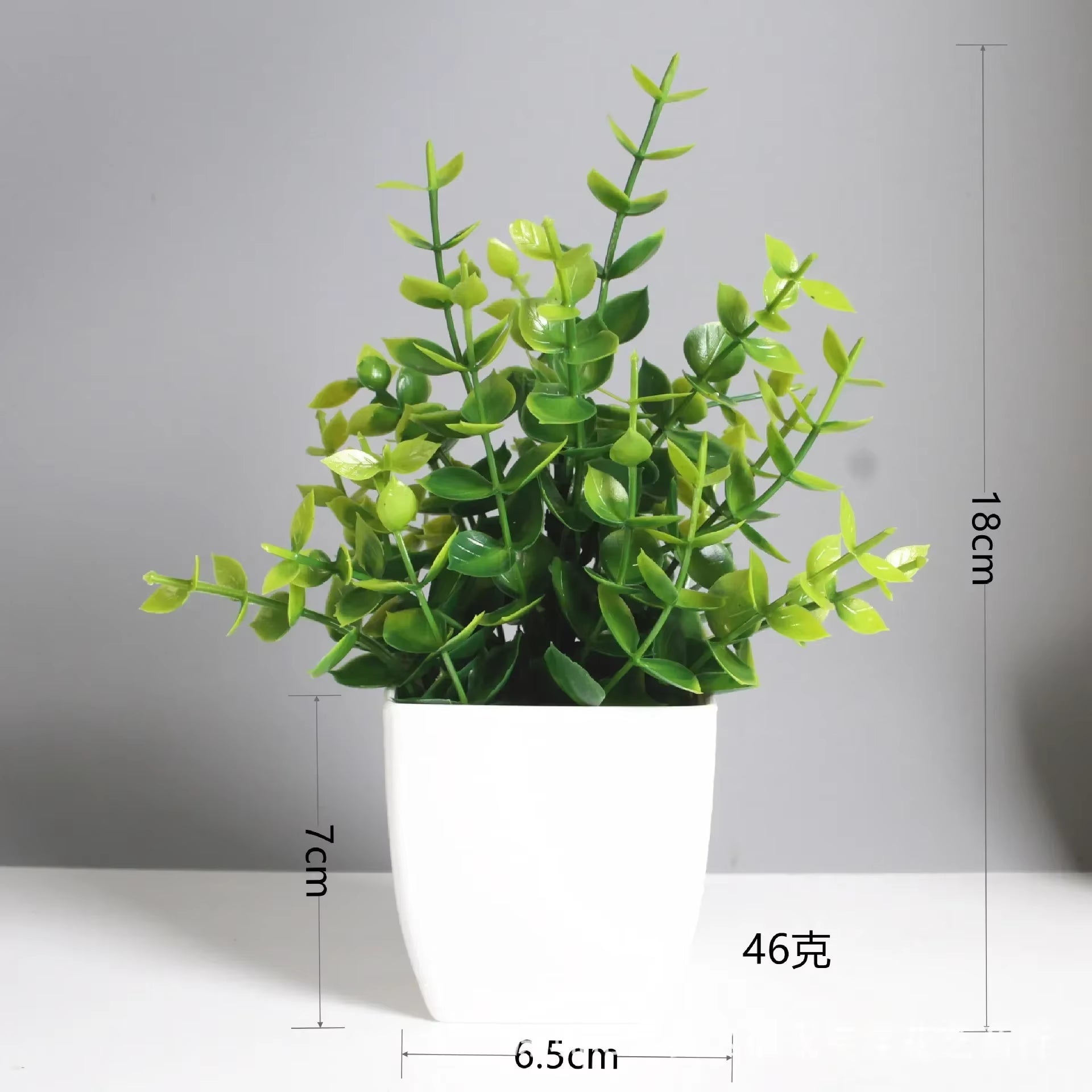 Wholesale Artificial Bonsai Green Fake Plant Potted Plants Indoor and Outdoor Home Bedroom Garden Decoration Artificial Plants