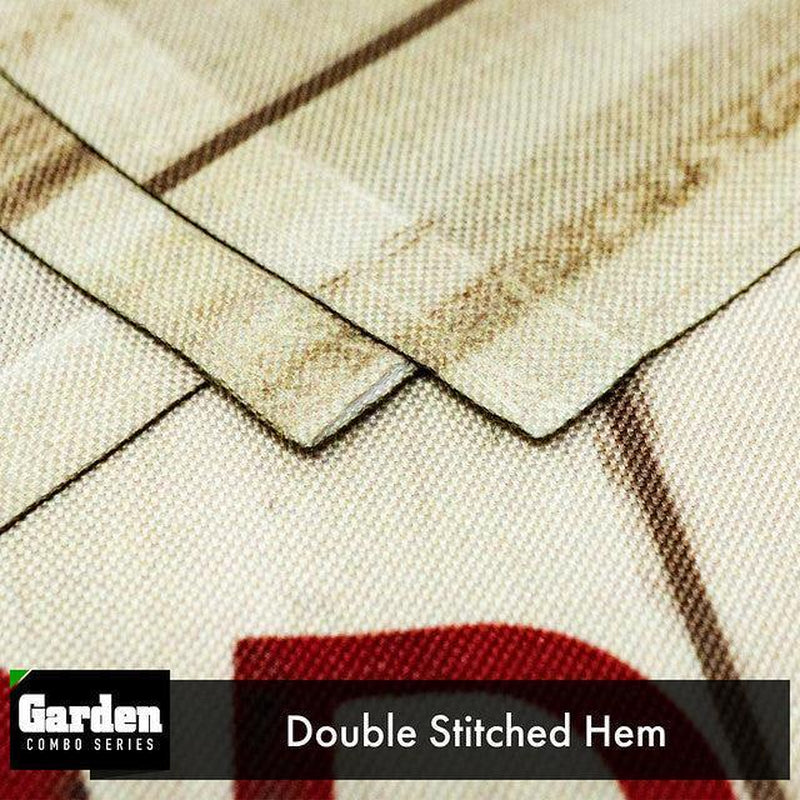 Combo Pack Garden Flag Stand Black 36X16 Inch Garden Flag 12X18 Inch God Bless